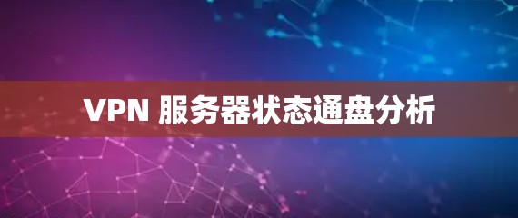 VPN 服务器状态通盘分析
