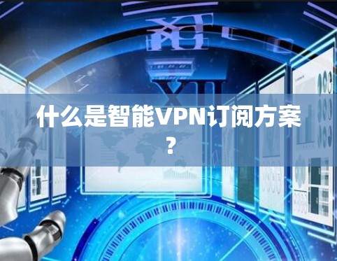 什么是智能VPN订阅方案？