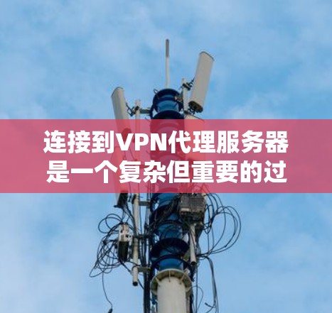 连接到VPN代理服务器是一个复杂但重要的过程，涉及多个步骤和注意事项。以下是一个清晰的指南，帮助您顺利连接到代理服务器并顺利访问
