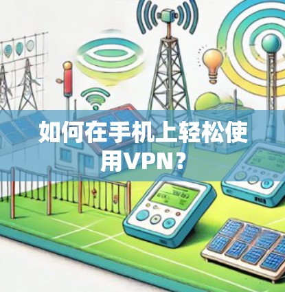 如何在手机上轻松使用VPN？