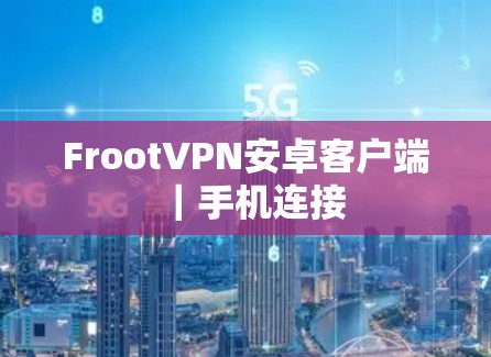 FrootVPN安卓客户端｜手机连接